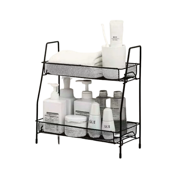 2-Tier Bathroom Organizer Shelf